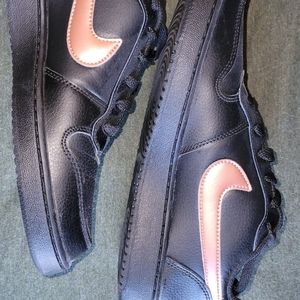 Nike Air Force 1 Ebernon Shoes Women's Size 9 -Black Rose G